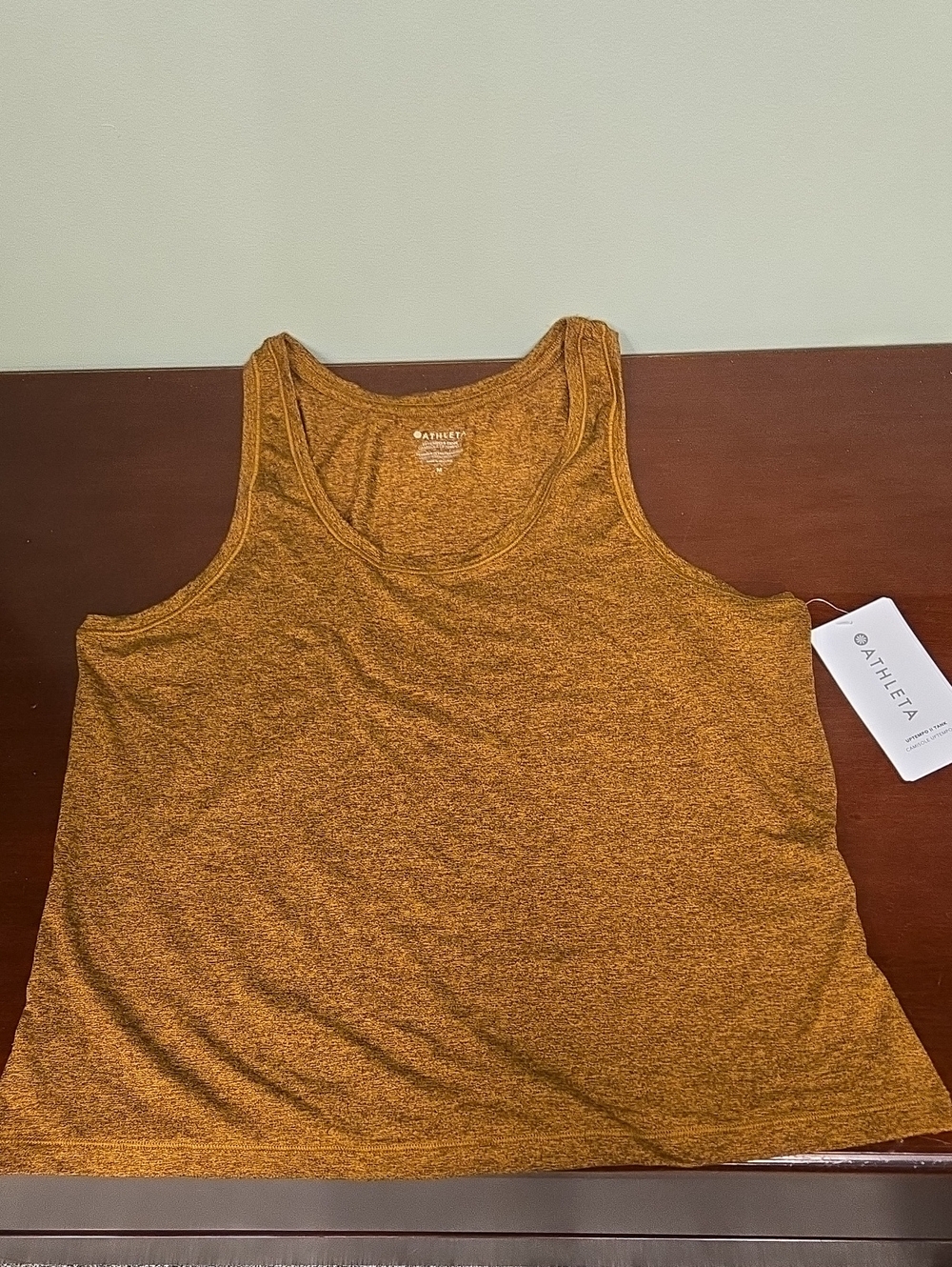 NWT Athleta Uptempo II Tank - Copper Color